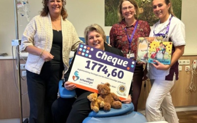 Chocoladeletteractie levert €1.774 op voor oncologie-afdeling